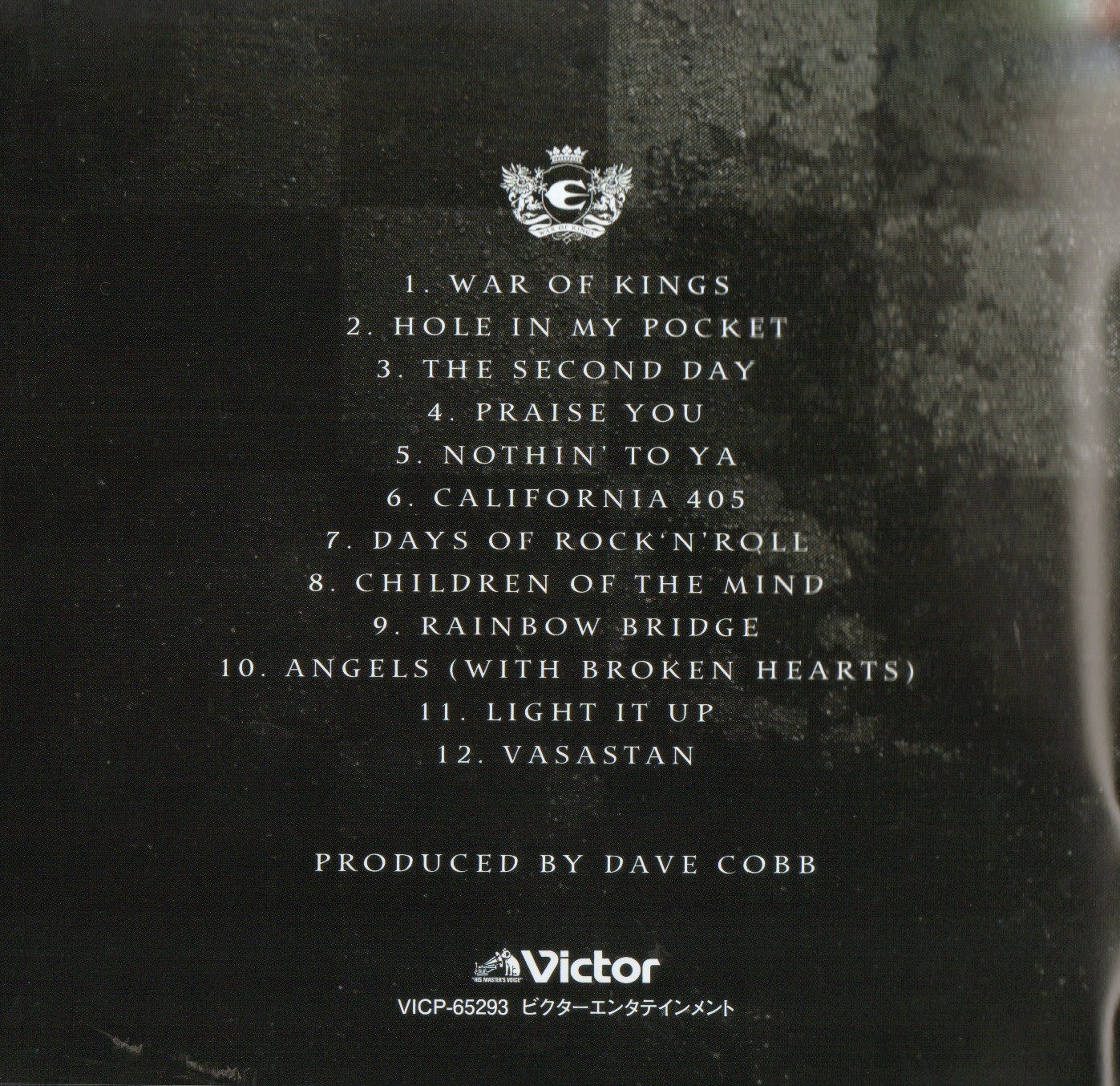 Europe  War Of Kings : Front + Inlay JPN